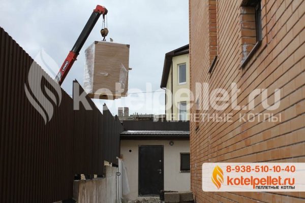 фото Наши объекты - Pelletnyiy kotel Roteks roteks 25 kVt Novorossiysk 2 600x400