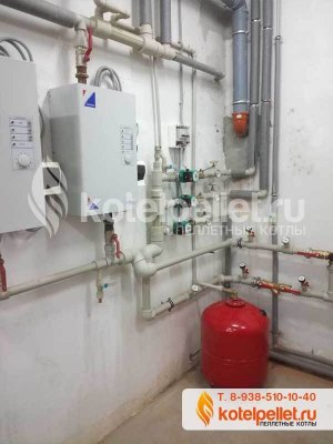Пеллетный котел Faci Монтаж Пусконаладка