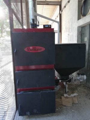 фото Наши объекты - ustanovka pelletnogo kotla vulkano v krasnodare kotelpellet 1 300x400